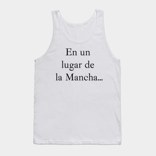 In a place in La Mancha (black) in Ibarra Real Tank Top